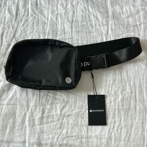 Pure Barre Black Cross Body Bag